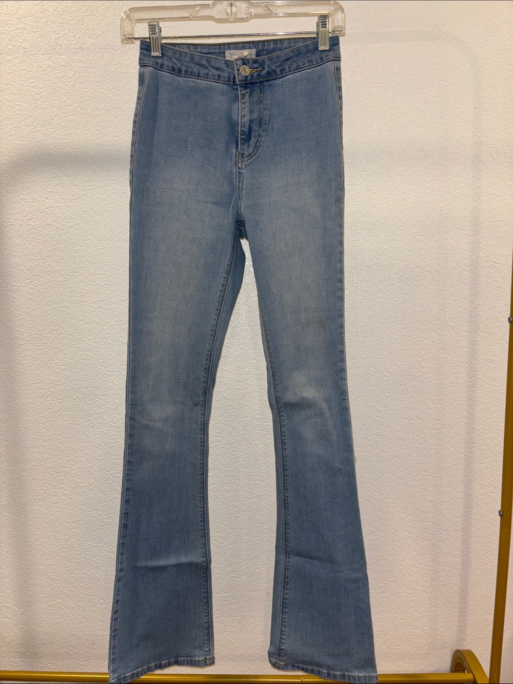 Sky and Sparrow Light Blue Flare Jeans